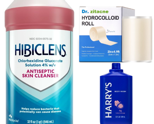 My no fuss - Bodycare cover photo collage