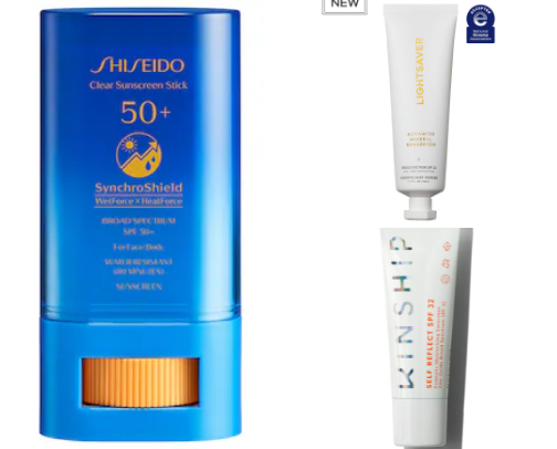 Face sunscreens I love! cover photo collage