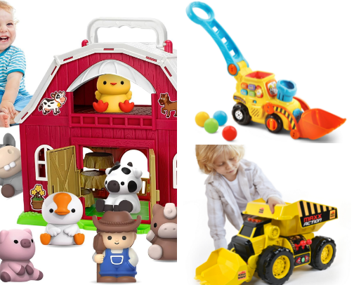 Christmas Ideas for Toddlers 12m - 18m cover photo collage