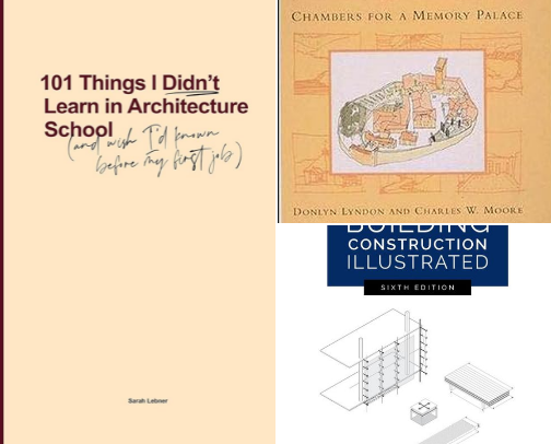Architecture Books Worth Reading cover photo collage