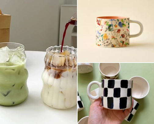 My favorite mugs! cover photo collage