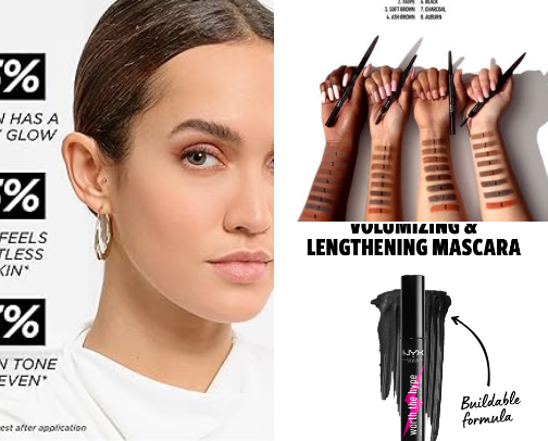 Running late make up routine cover photo collage