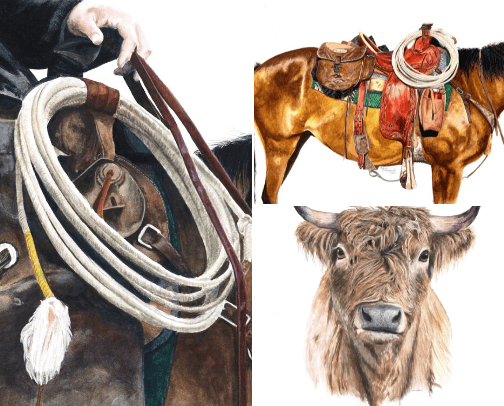 Briauna Hayden's Original and Custom Artwork cover photo collage