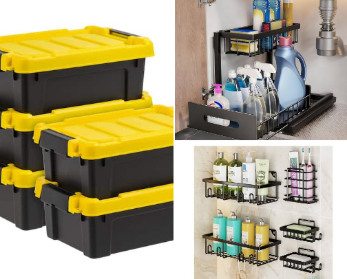 Amazon Organization Must-Haves That Transformed My Small Space cover photo collage