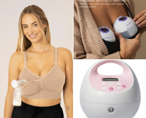 Breastfeeding essentials cover photo collage
