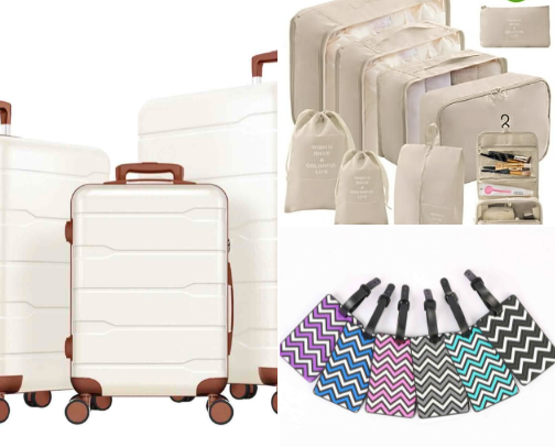 Travel essentials cover photo collage