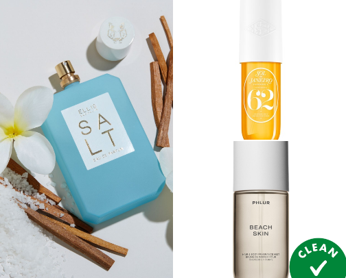 Coconut & Sunshine: My Favorite Summer Fragrances & Beachy Scents cover photo collage