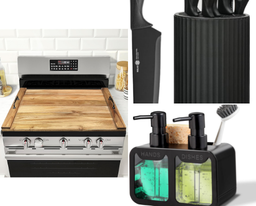 Clean & Chic Kitchen cover photo collage