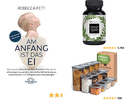 Vorbereitung auf IVF cover photo collage