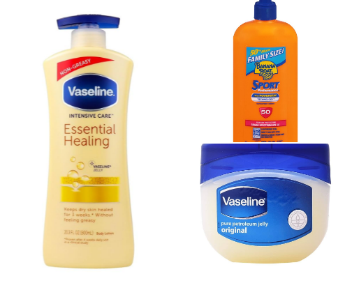 Body care products for very dry skin cover photo collage