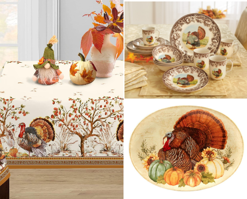 Beautiful Thanksgiving Decor, Yummy Food and Fun for Kids cover photo collage