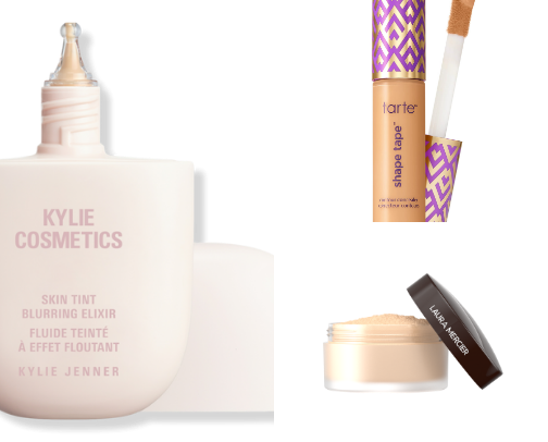 Clean girl makeup cover photo collage
