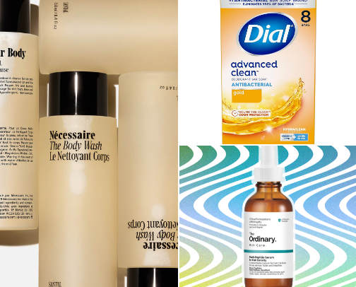 Fav Hair, Skin, and Body products cover photo collage