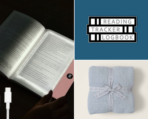 Bookish Finds & Accessories cover photo collage