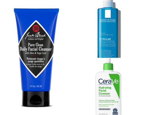 🧴 MEN’S SKINCARE ESSENTIALS cover photo collage