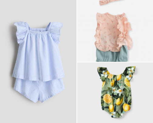 Meilleures tenues pour bébé fille ! cover photo collage
