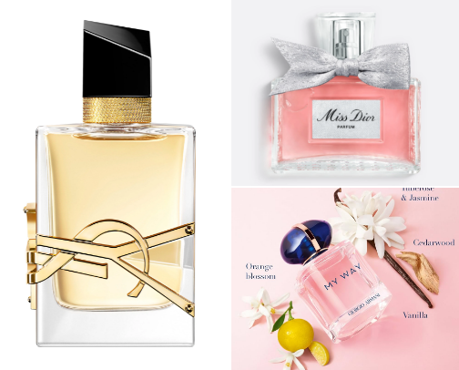Best perfumes🌷🌸 cover photo collage