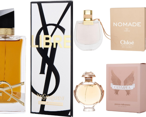 Perfumes that get you noticed! cover photo collage