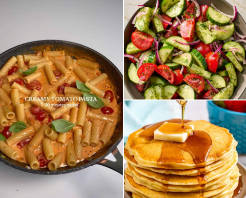 Amazing recipes that anyone can make cover photo collage
