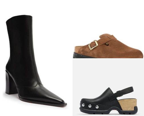 Fall 2026 SHOES (and overall closet/shoe-rack staples) cover photo collage