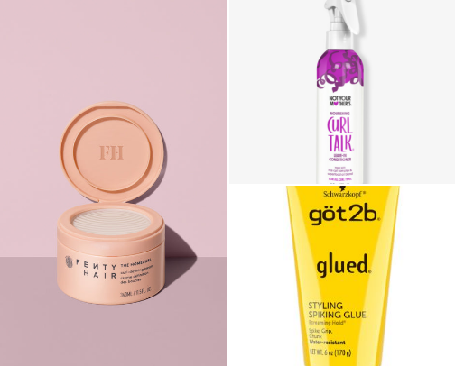 Inside the it-girls curl cabinet: curly hair products for the perfect effortless look cover photo collage