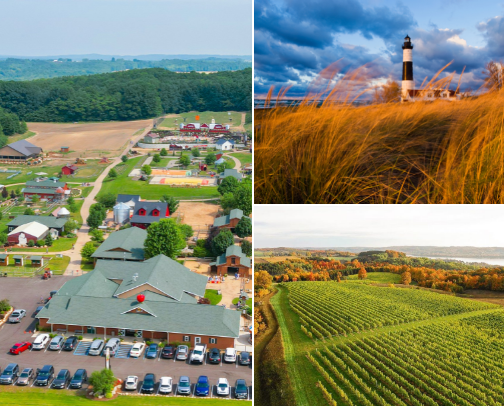 Northern MI ☀️ cover photo collage