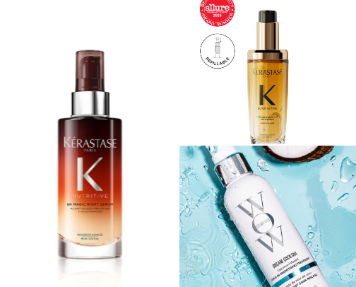 best hair products for healthy hair! 💆‍♀️✨ cover photo collage