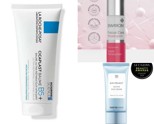 Random Skincare Products I cannot go without🫶🏼 cover photo collage
