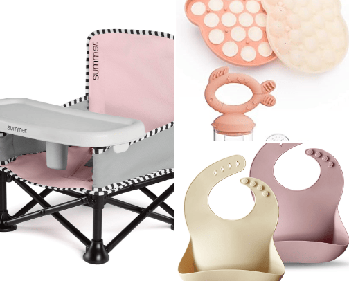 baby must haves 6m+! cover photo collage