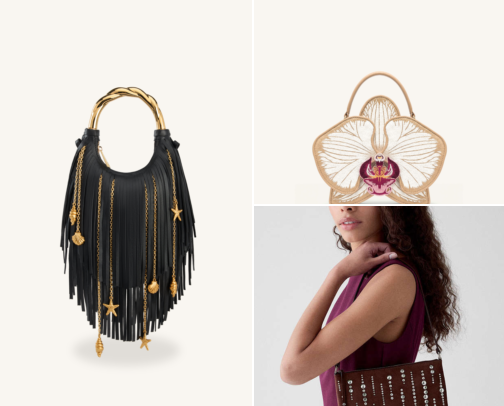 Fun bags to spice up outfits cover photo collage