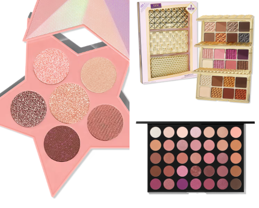 Popular eye and face palettes! cover photo collage