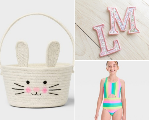 Girls Easter basket ideas 💐🐣 cover photo collage