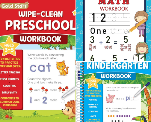 Pre-K/ kindergarten readiness cover photo collage