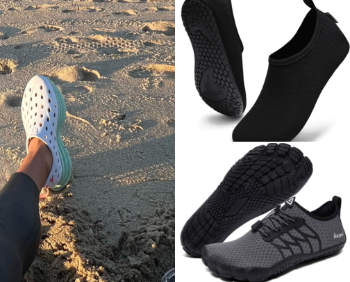 Water Shoes That Actually Let Me Walk on Rocky Beaches Without Flinching cover photo collage