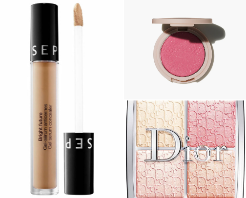 Beauty Products cover photo collage