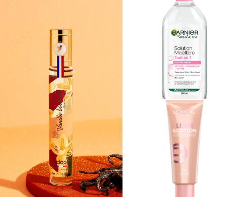 Beauty products under 15€ cover photo collage