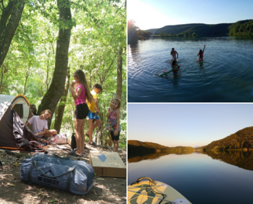 3-Day Lake Camping with Kids cover photo collage