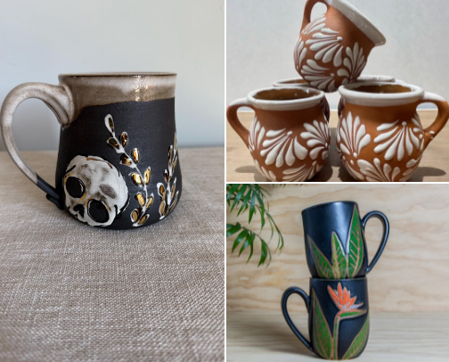 I like my coffee in a fancy mug! cover photo collage