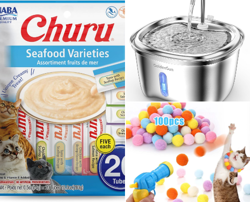 Your Cat's Favorite Things cover photo collage