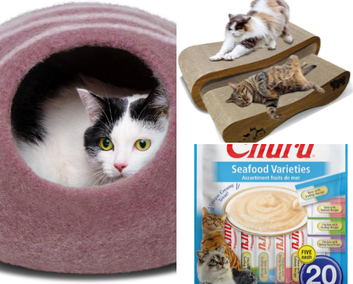 Your Cat's Favorite Things cover photo collage