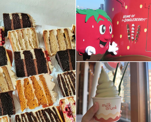 For your sweet tooth in Seattle 🧁 cover photo collage