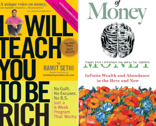 Best Books on Financial Literacy and Abundance! cover photo collage