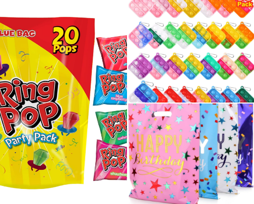 Birthday Gift bag for students cover photo collage