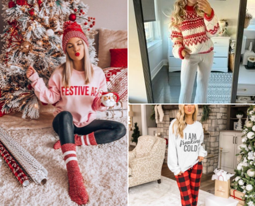 Christmas Fashion Finds: Holiday Outfits, Accessories & Glam Looks 2025 cover photo collage