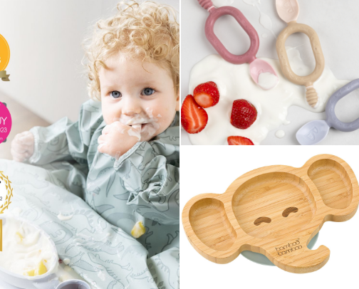 🍓 Baby weaning done right 🥦 cover photo collage