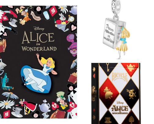 Alice themed items to celebrate your unbirthday with (some 75th anniversary 🎁 🎁) cover photo collage