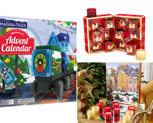 2026 Advent Calendars, Holiday Advent calendar , Christmas advent calendar cover photo collage