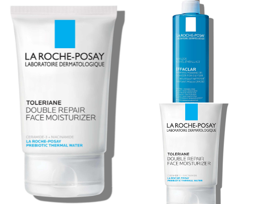 Skin care staples. cover photo collage