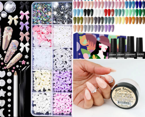 Beginner Nail Tech Favs 💅🏼 cover photo collage