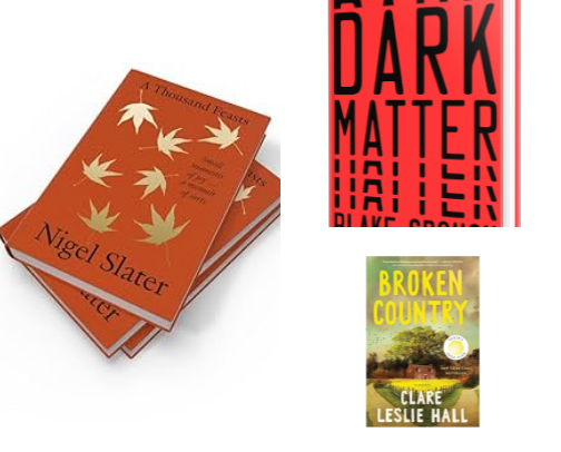 Books and reading knick knacks for fall 🍁🍂 cover photo collage
